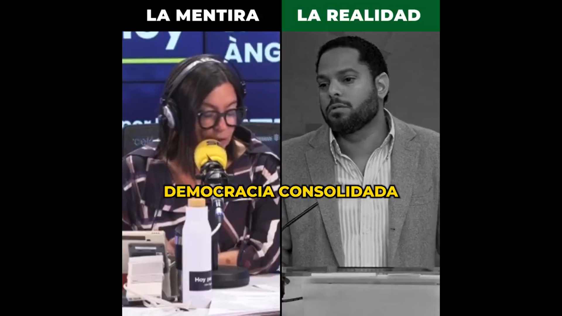VOX exige una rectificación a la Cadena SER por las falsedades difundidas sobre las palabras de Abascal en Argentina