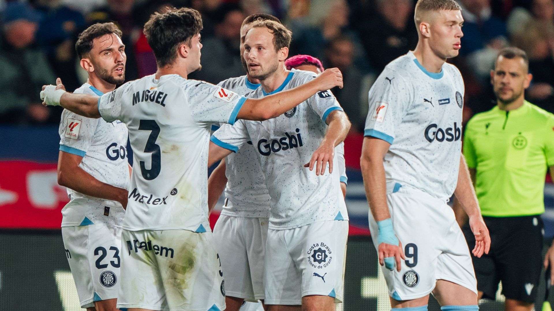 El Girona es líder de LaLiga