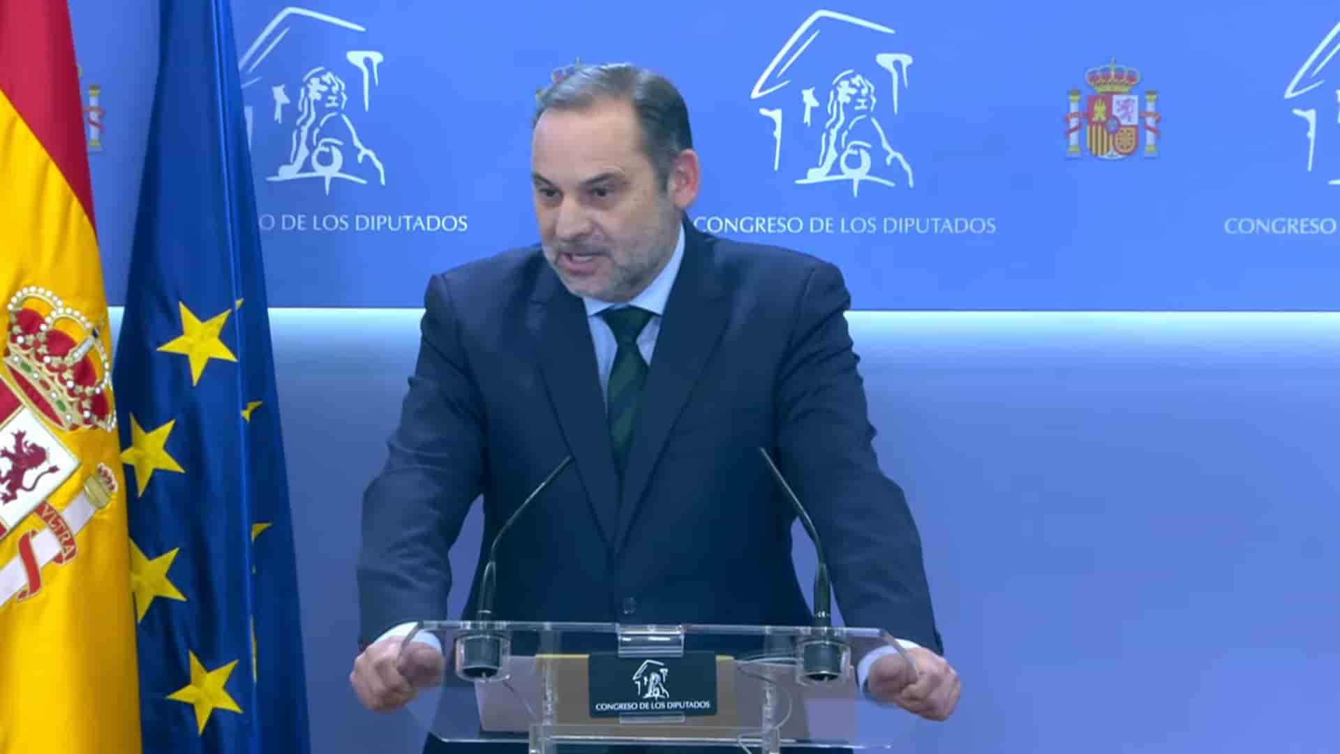 Ábalos afirma que usará el Grupo Mixto para ‘defender’ su ‘honorabilidad’