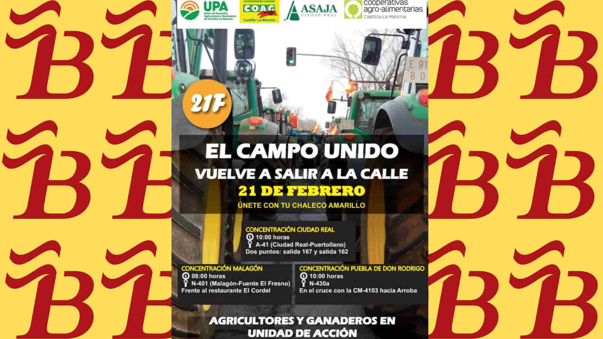 movilización del miércoles en Ciudad Real