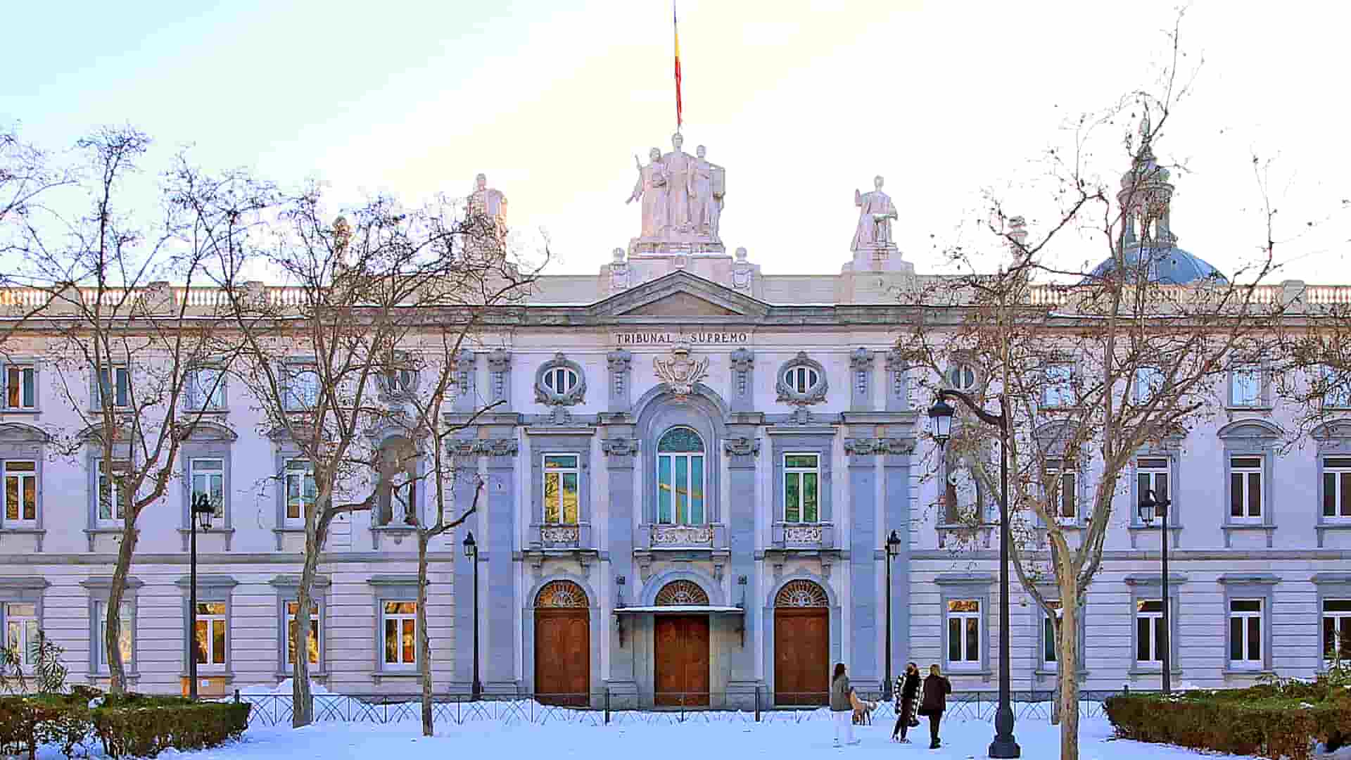 Fachada del Tribunal Supremo
