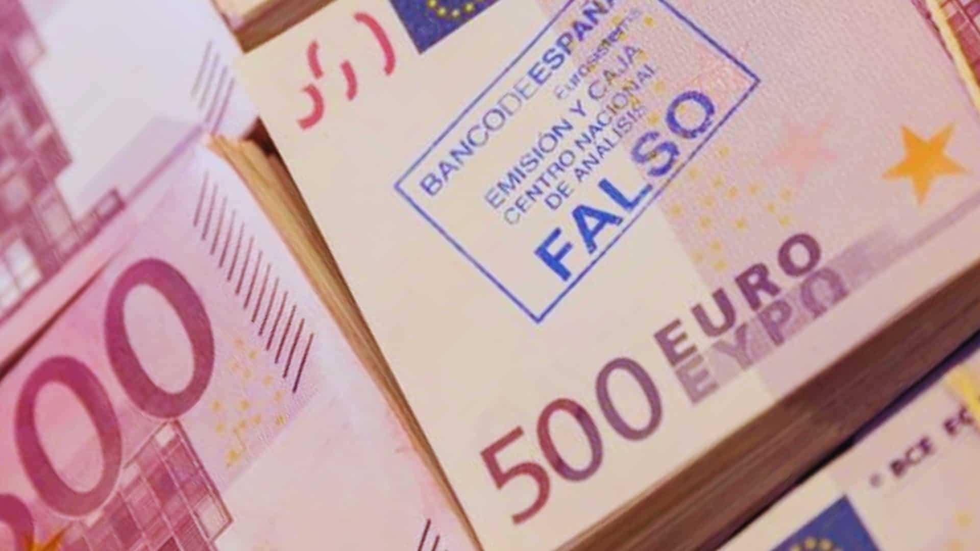 Billetes de 500 euros falsos Billetes de 500 euros falsos