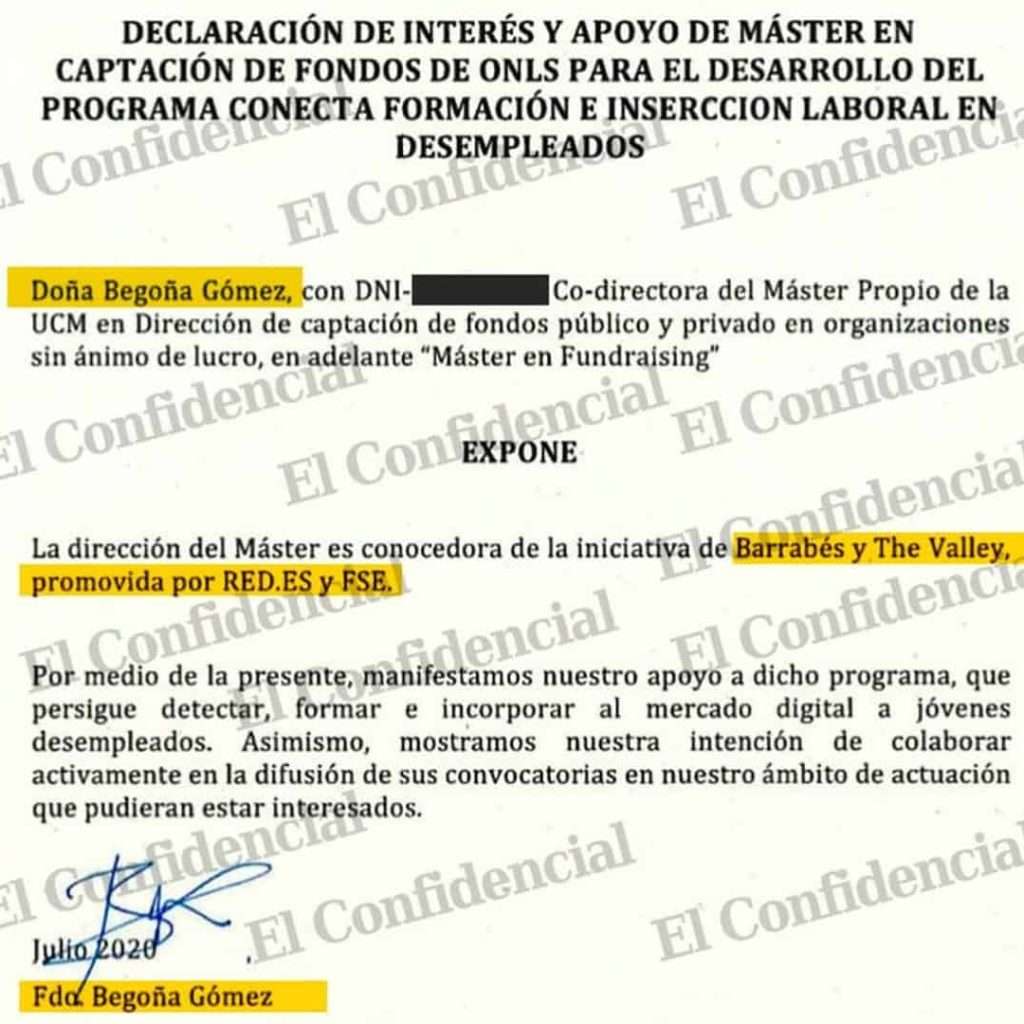 La Justicia tumba la demanda de Begoña Gómez contra ‘El Confidencial’ por las exclusivas sobre sus actividades