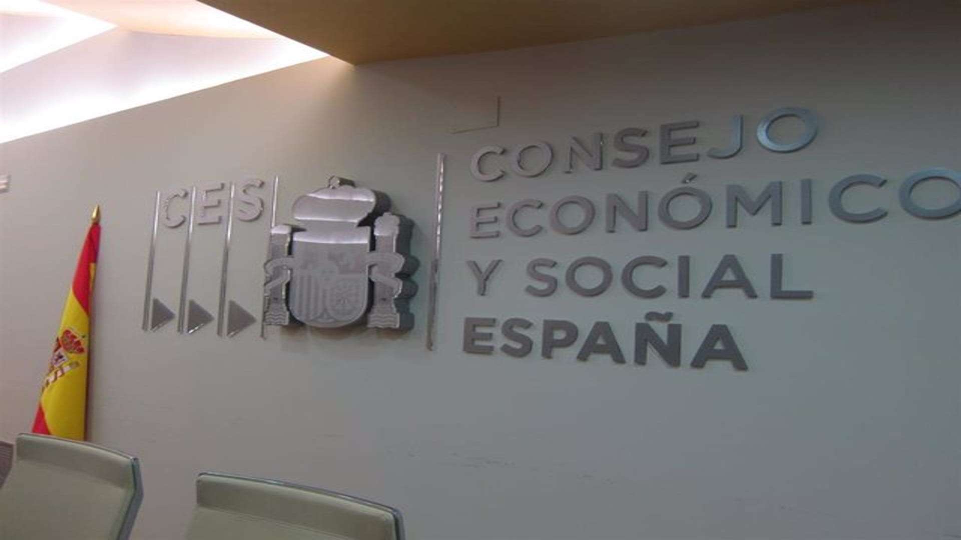letrero del CES consejo económico y social