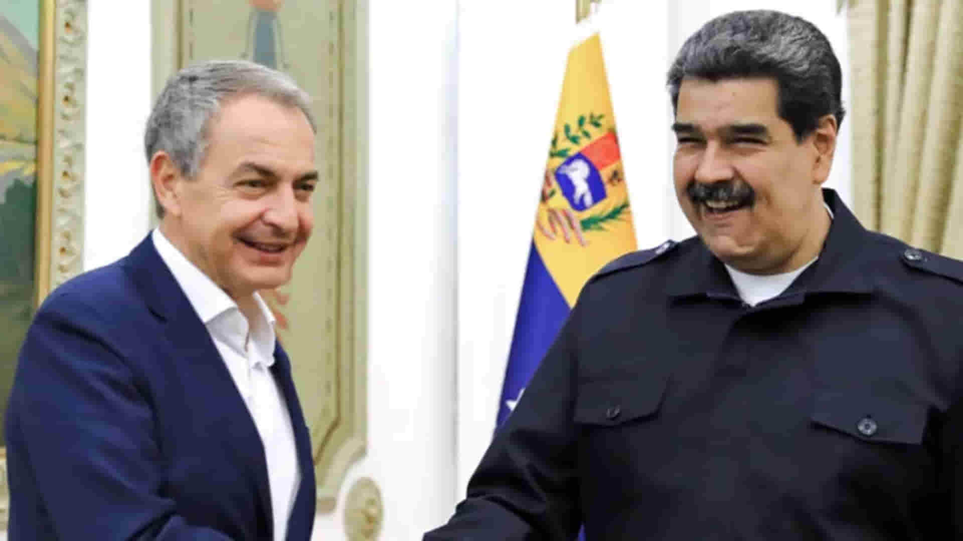 Zapatero y Maduro