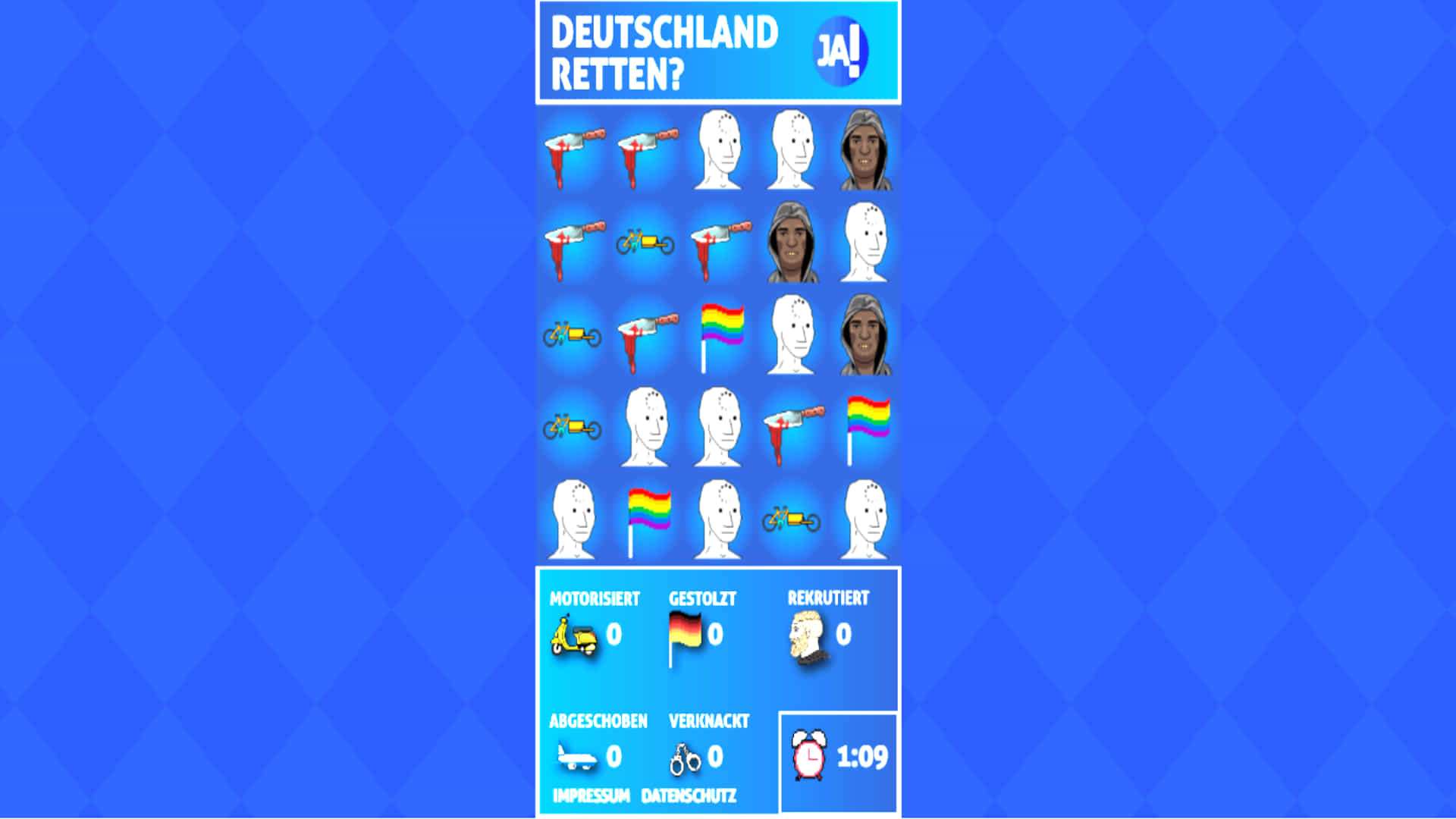 Pantallazo del viedojuego ¿Salvar Alemania Sí