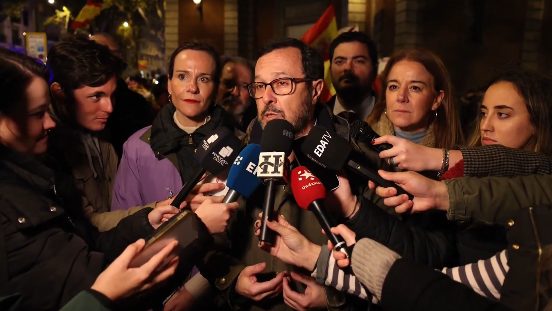 VOX asegura que sólo apoyaría una moción de censura para convocar elecciones y «sin ninguna cesión a los separatistas»