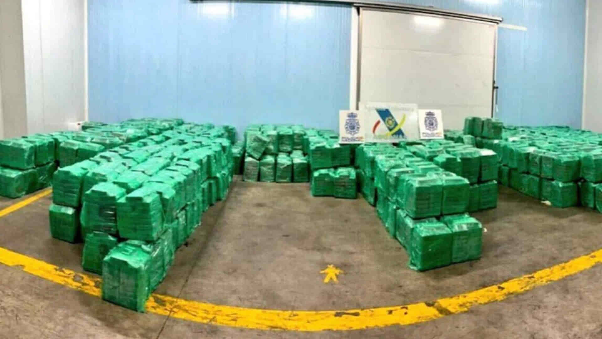 el mayor alijo de cocaína interceptado en España el mayor alijo de cocaína interceptado en España