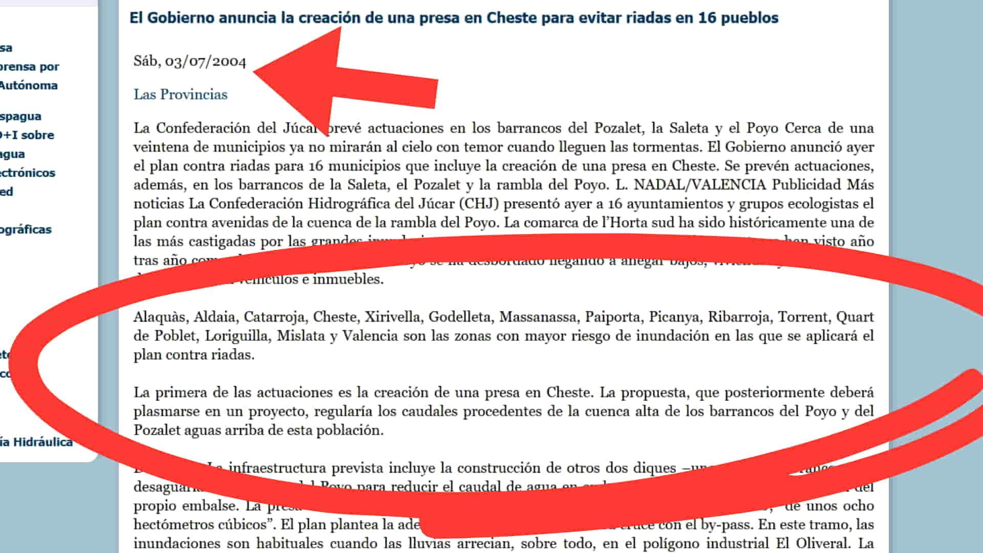 Tres Presidentes sabían lo que iba a ocurrir y no hicieron nada