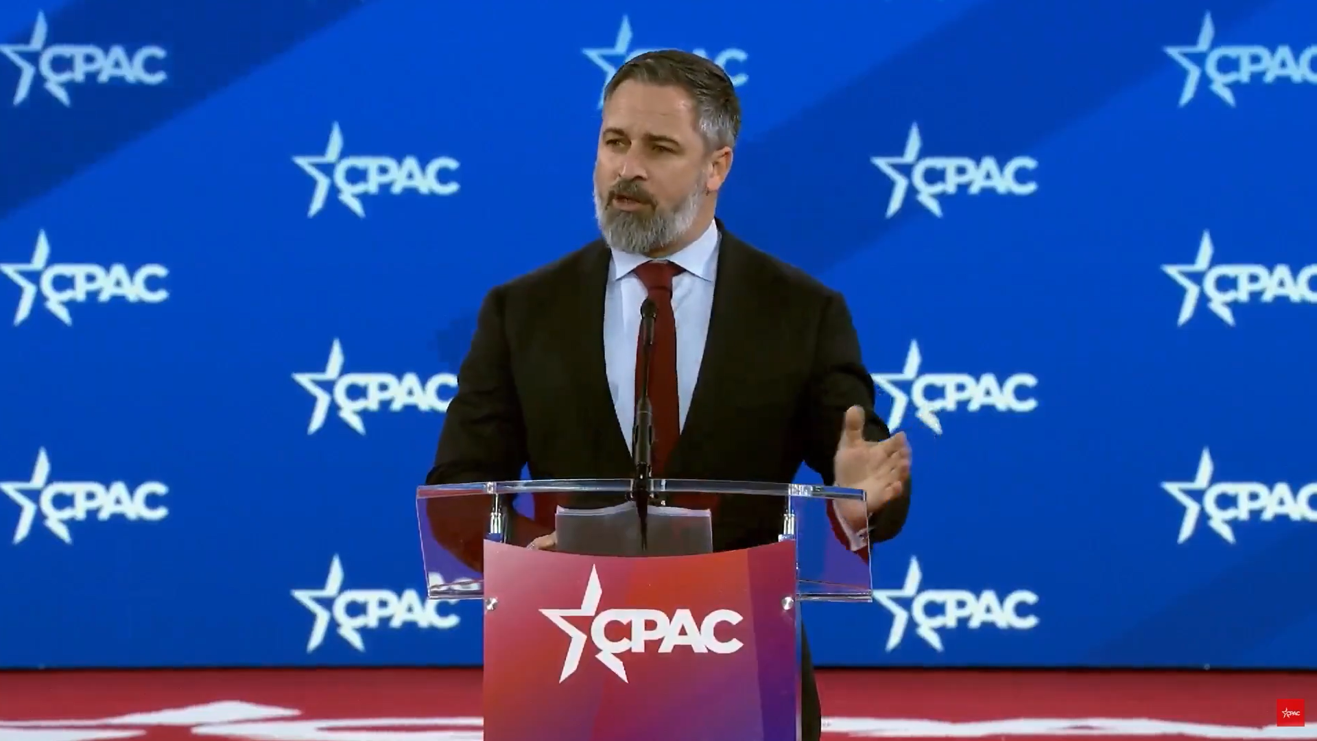 Abascal intervendrá como ponente en la próxima CPAC que se celebrará en Hungría los días 29 y 30 de mayo