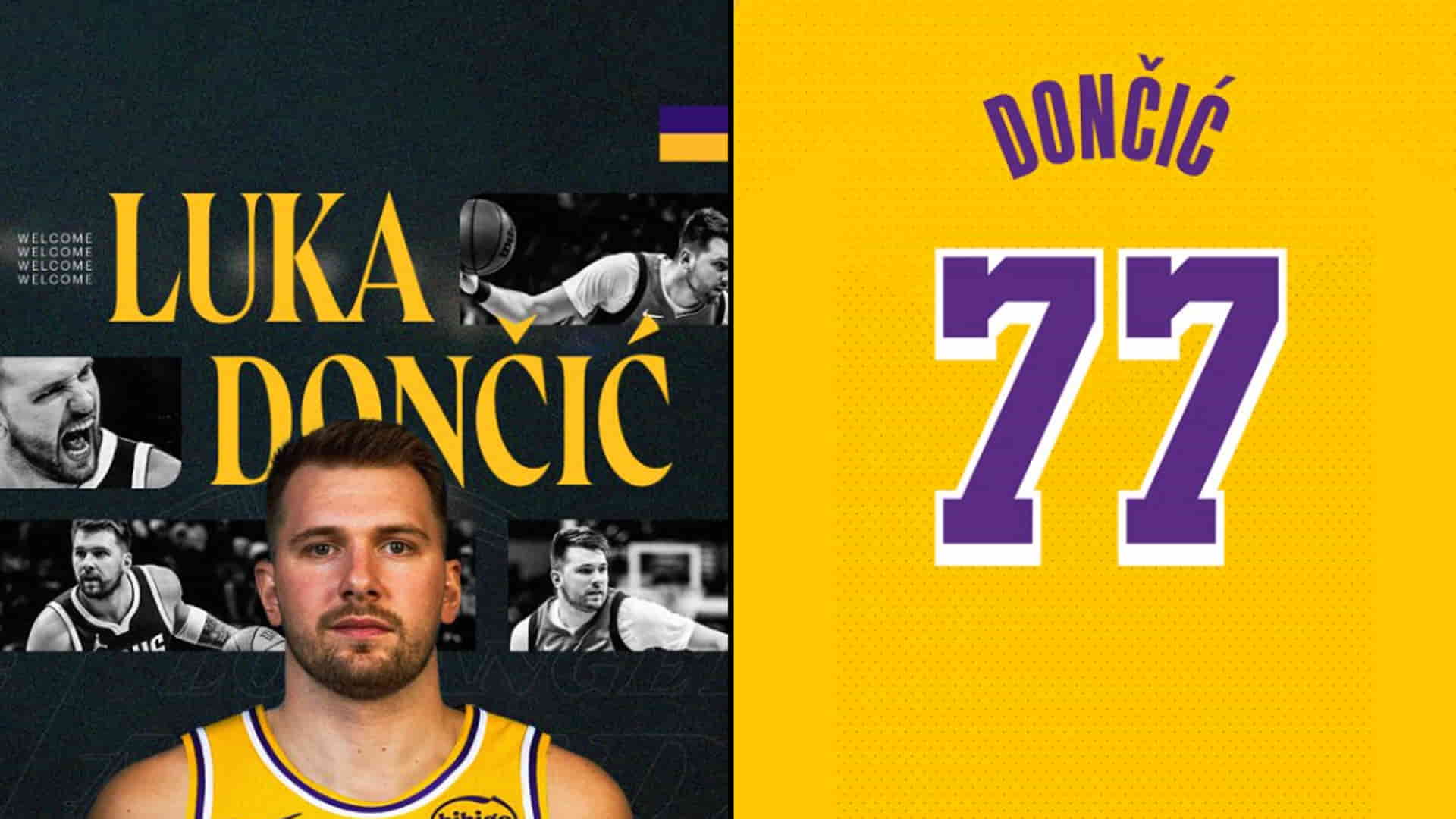 El jugador de la NBA Luka Doncic
