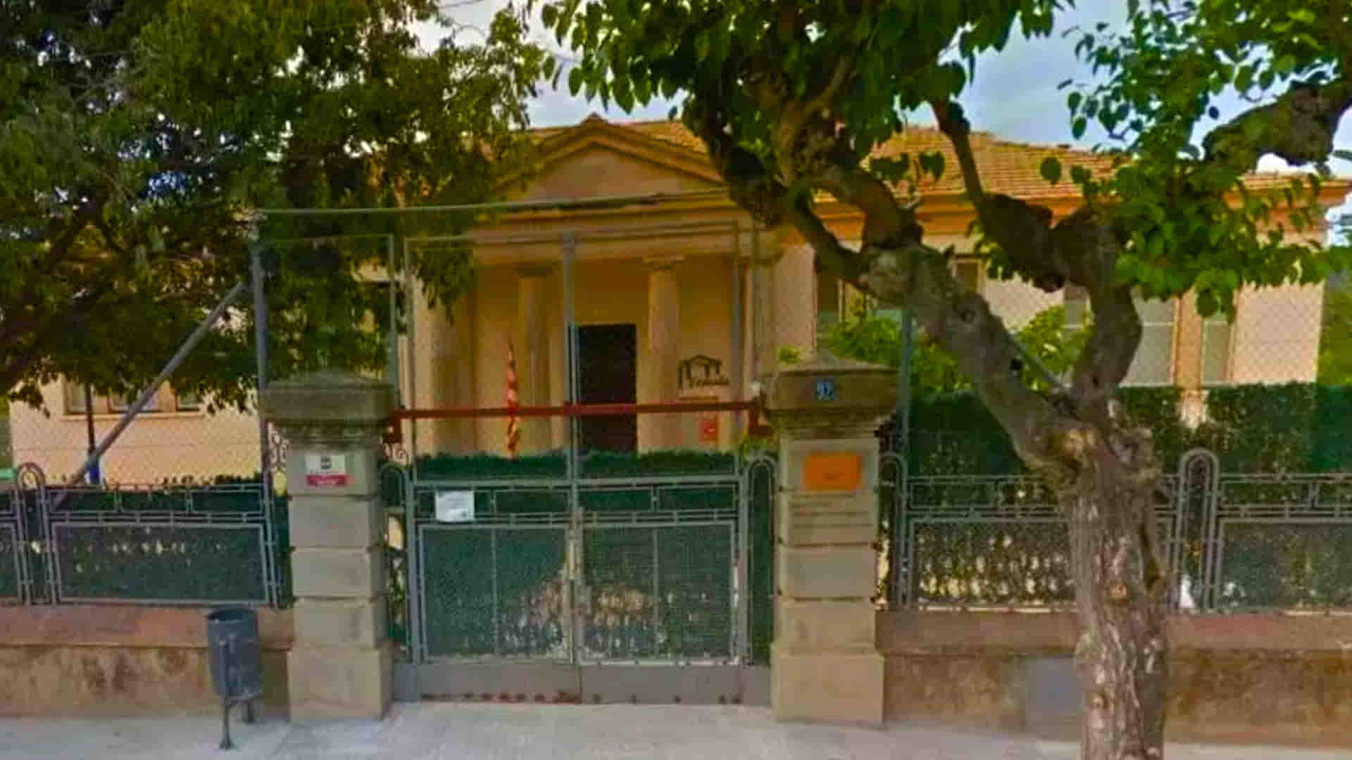 Colegio San Luis Gonzaga en la Garriga Barcelona Entrada del Colegio San Luis Gonzaga en la Garriga Barcelona