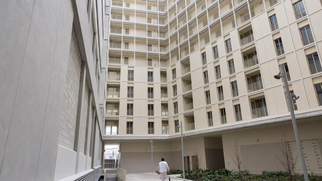 La nueva promoción de vivienda pública de 238 pisos ubicada en la Illa Glòries, en Barcelona