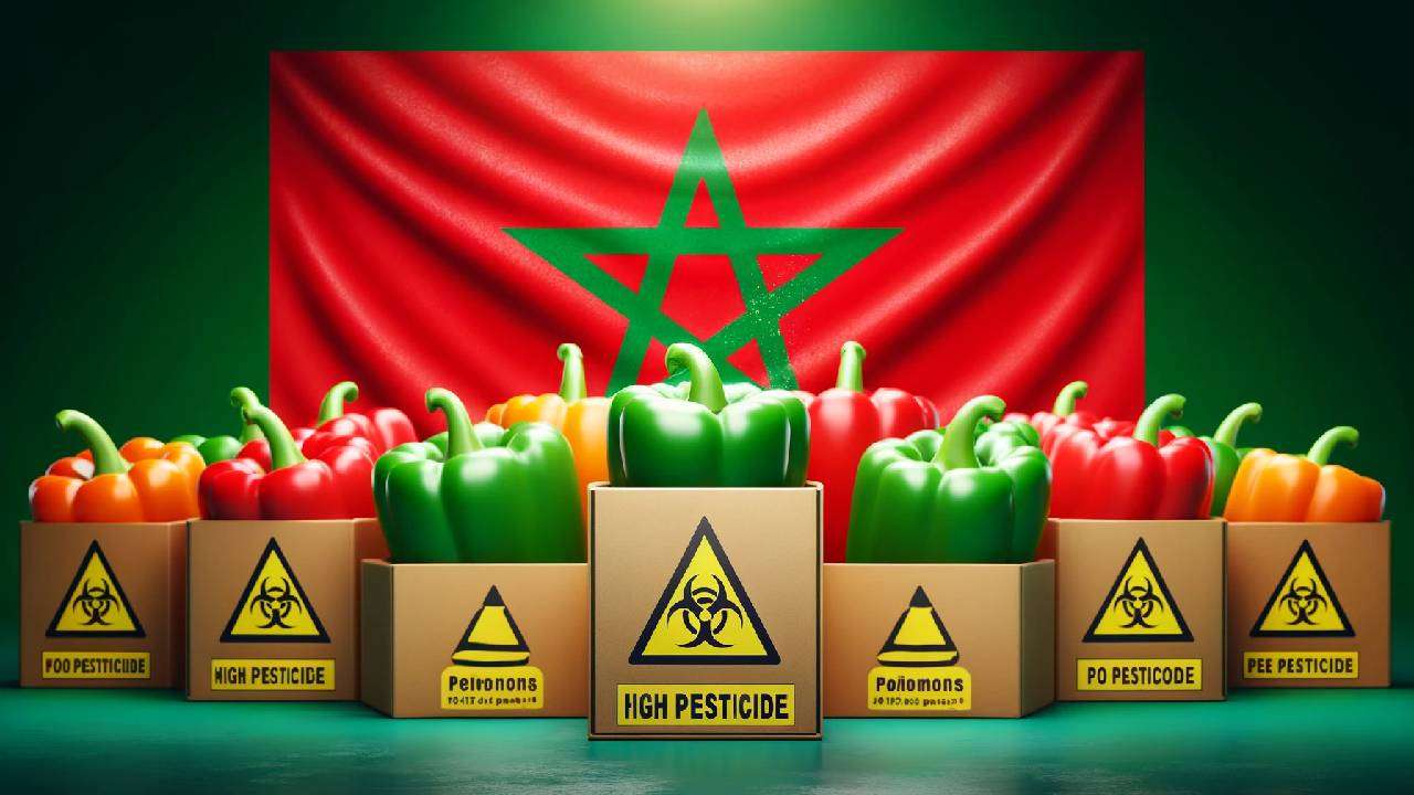 Alemania retira pimientos marroquíes contaminados tras su llegada desde España