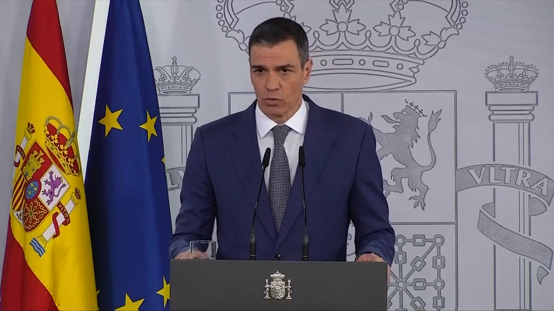 Pedro Sánchez comparece sin dar explicaciones sobre el motivo del apagón masivo que está sufriendo España
