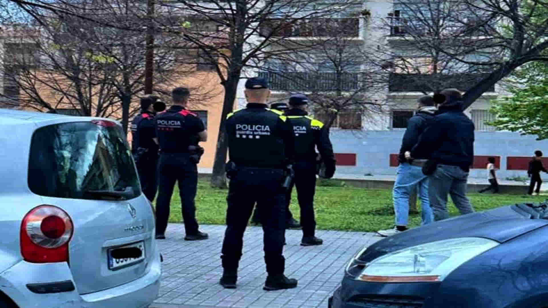 Despliegue policial en Figueras