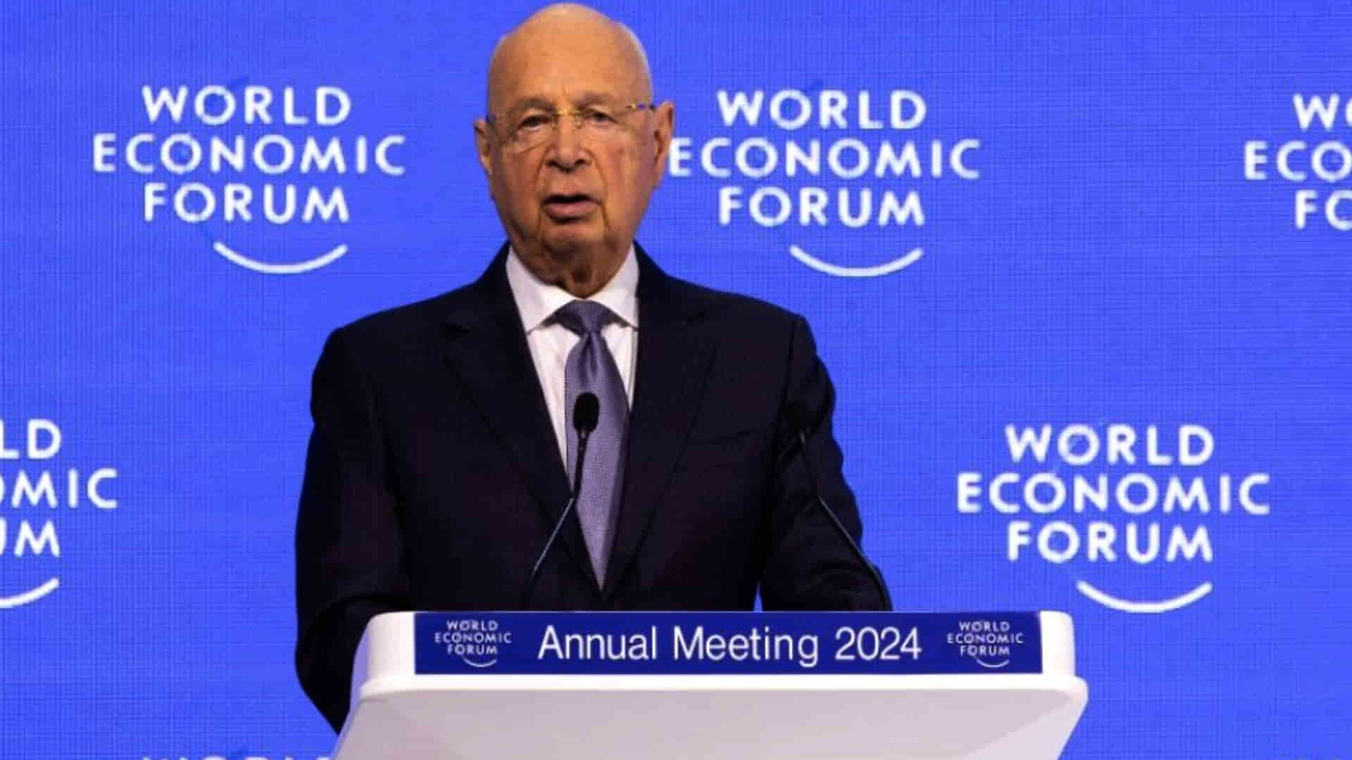 Klaus Schwab en el Foro Económico Mundial