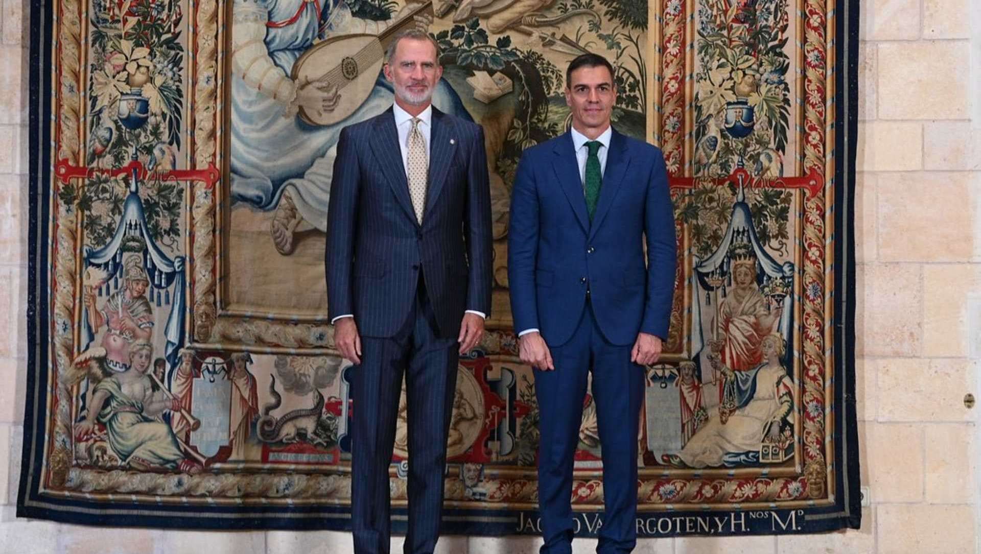 Pedro Sánchez y el rey Felipe/Wikimedia