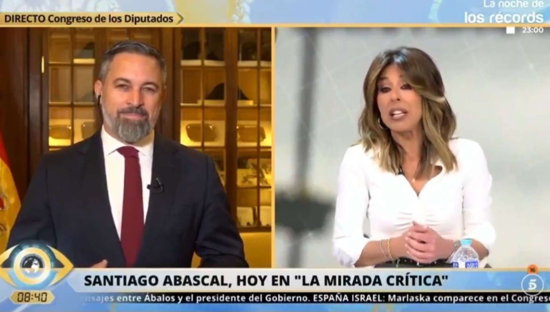Santiago Abascal culpa a Pedro Sánchez de que los terroristas de Hamás estén envalentonados