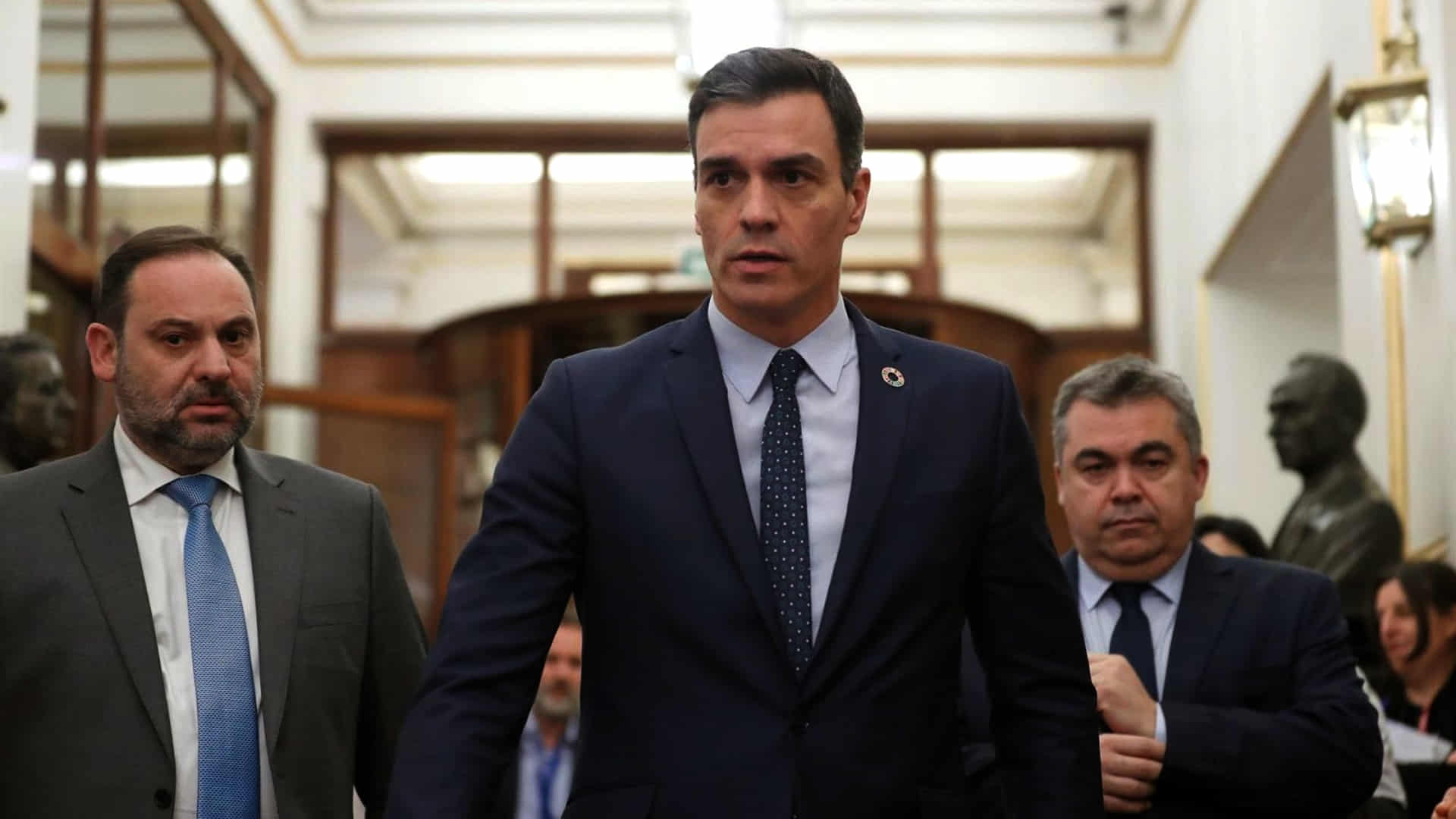 Ábalos, Sánchez y Cerdán