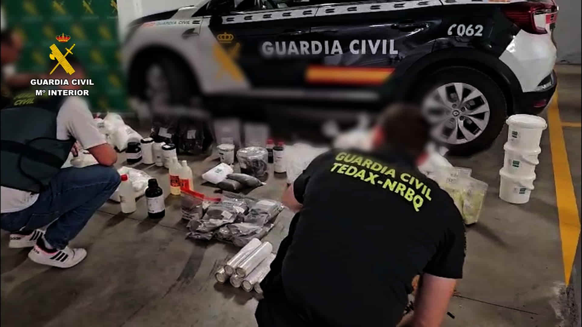 Tedax en redada de Almería