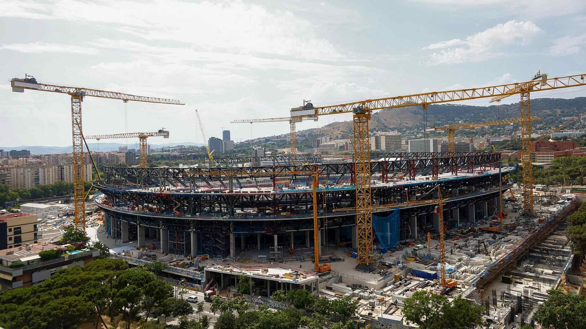 Obras en el Camp Nou/RTVE