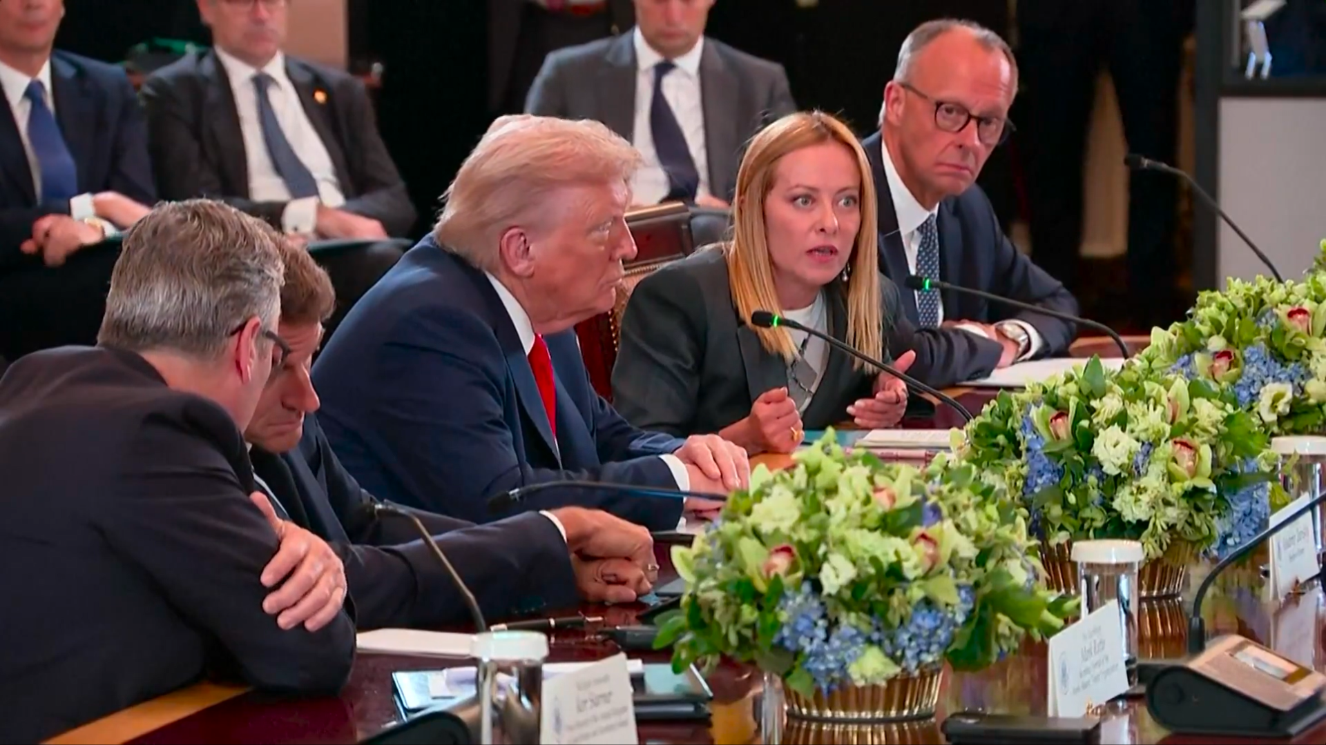 Giorgia Meloni agradece a Trump su trabajo para conseguir la paz en Ucrania