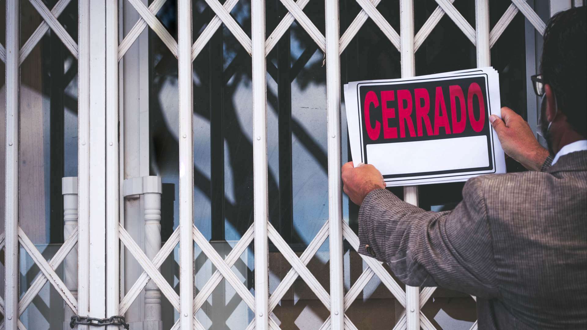 Cierre de comercios en España/RTVE