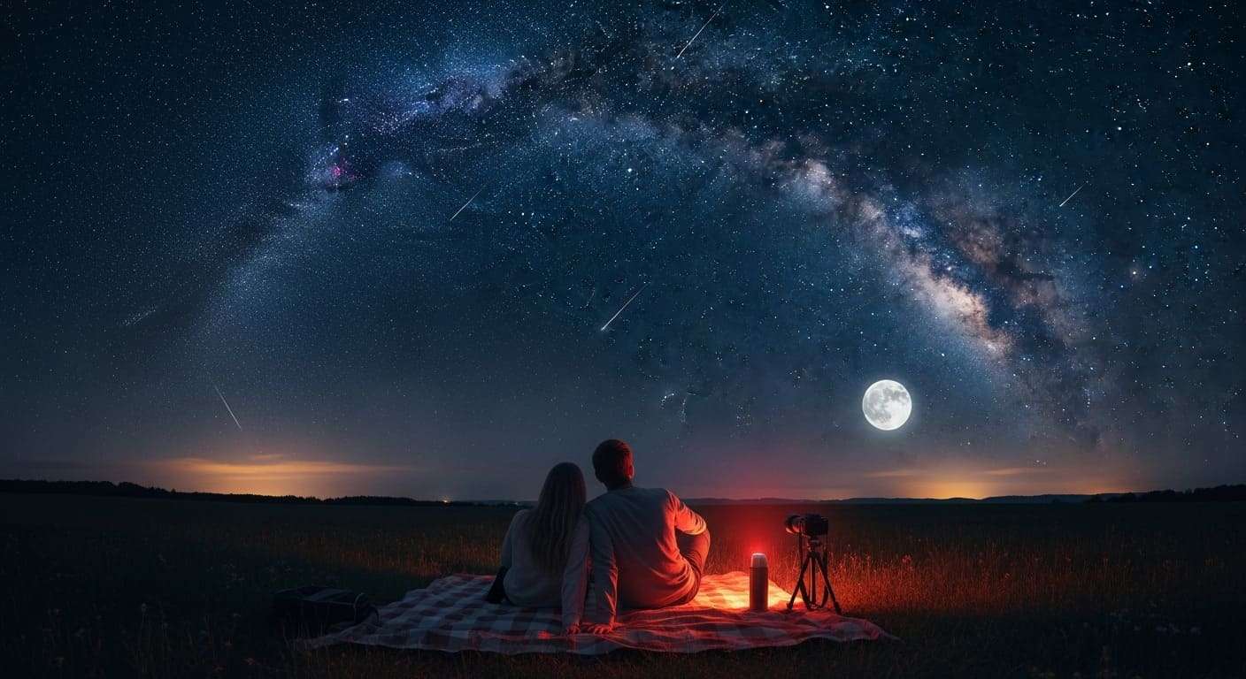 Cómo ver y fotografiar las Lágrimas de San Lorenzo 2025 sin que la Luna lo arruine