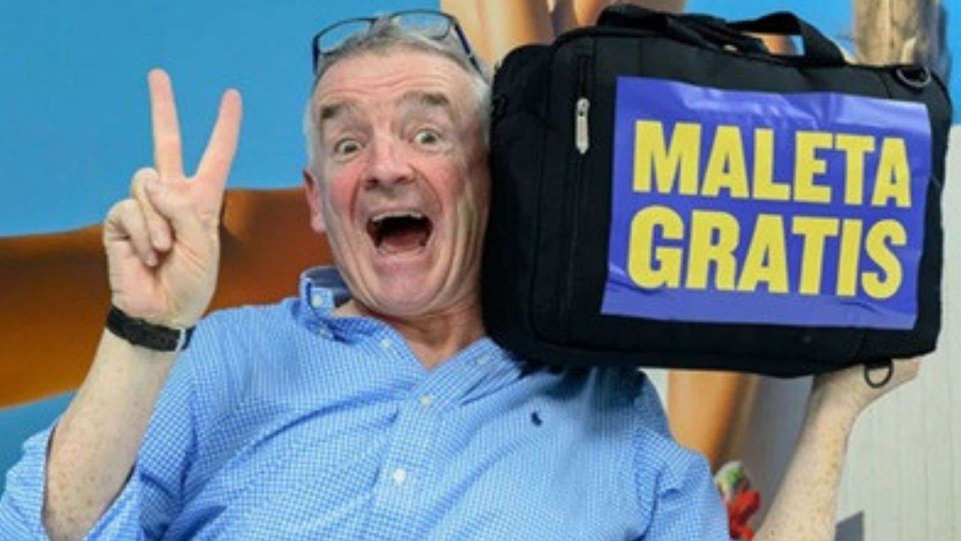 Ryanair amplía cinco centímetros el tamaño de su maleta gratuita