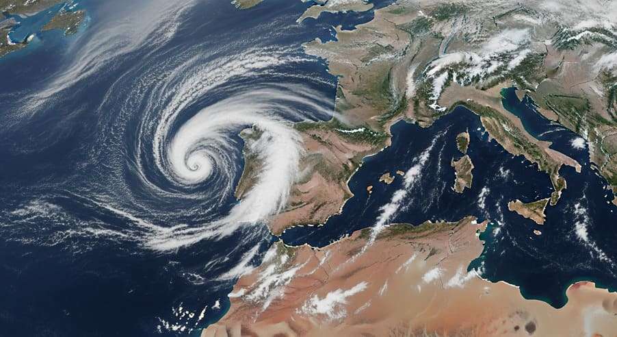 Tormentas intensas, calima y niebla: la nueva DANA ya golpea España