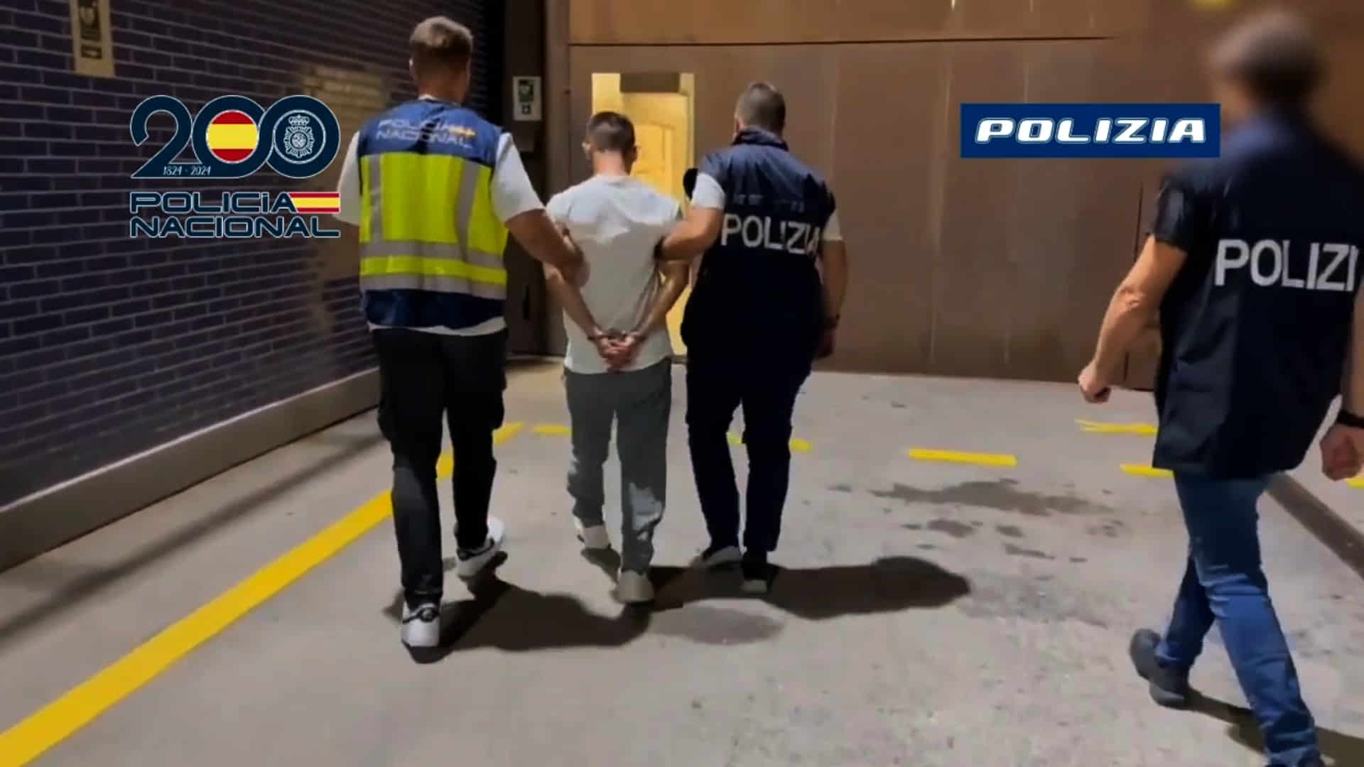 Detención de fugitivo reclamado por Italia