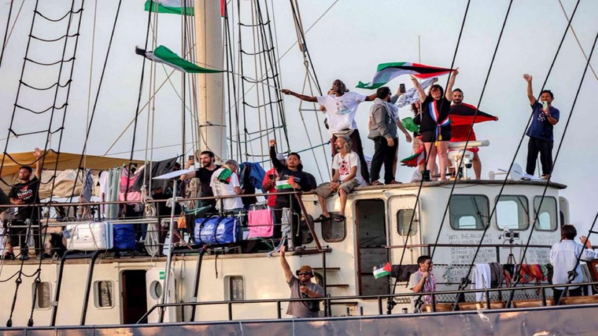 Israel afirma estar preparado para interceptar la flotilla que navega rumbo a Gaza