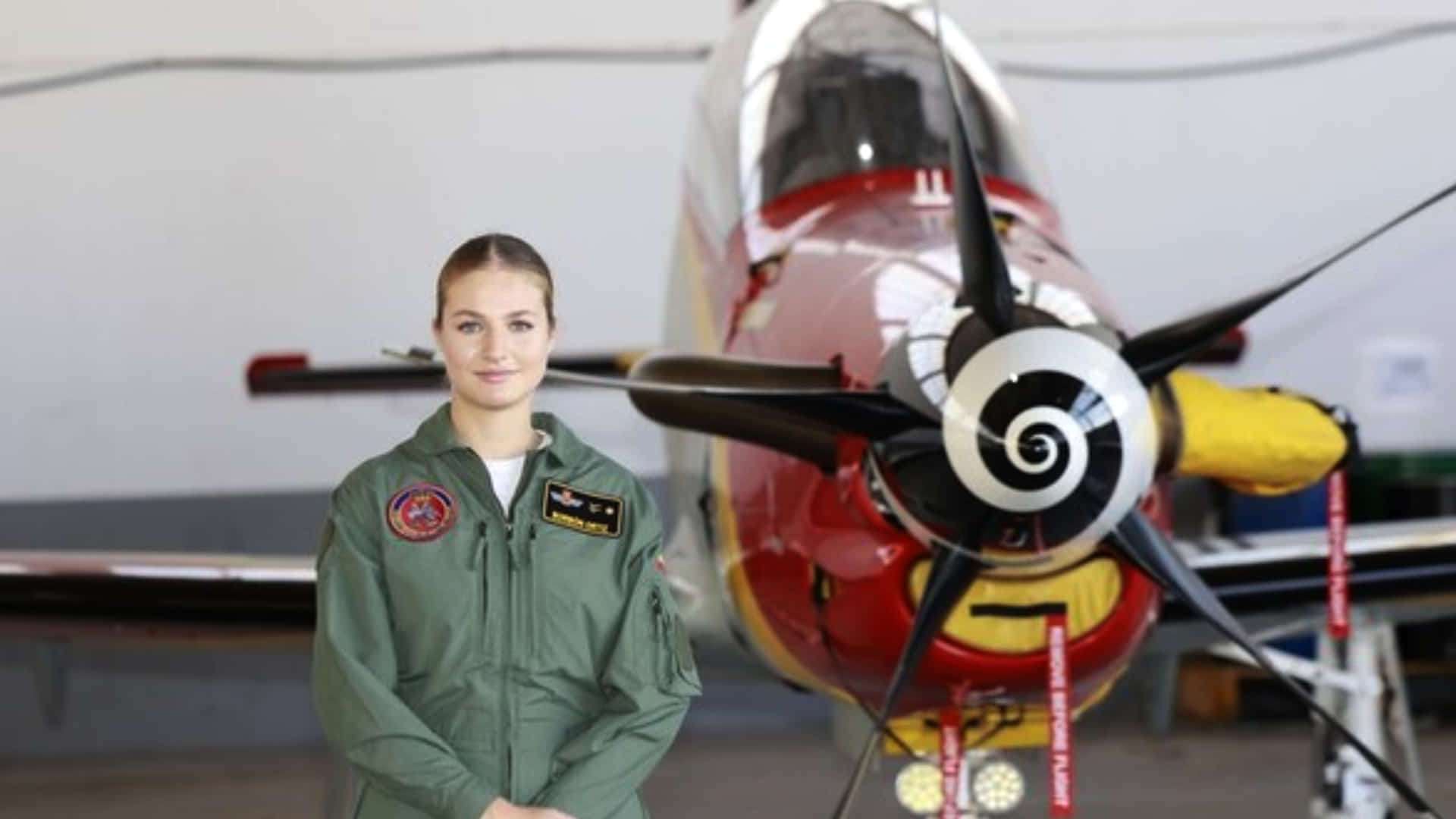 La Princesa Leonor se viste de piloto y arranca su formación en la Academia del Aire 