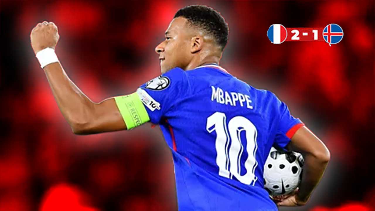 Mbappé Francia Islandia