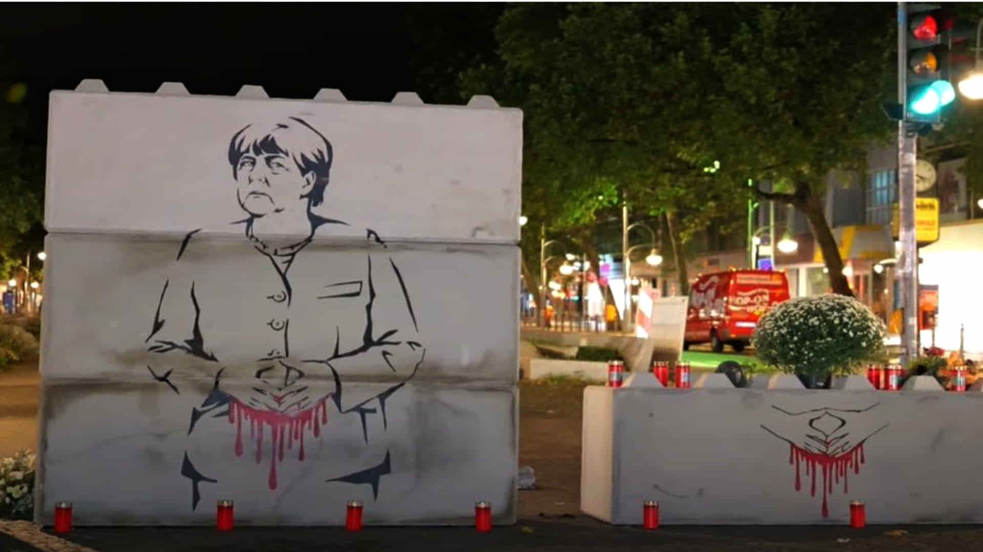 Memorial en Berlín por las víctimas de la política migratoria de Merkel
