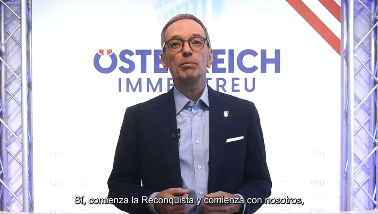 Herbert Kickl, desde Austria: ‘no nos rendiremos, todo lo contrario, vamos a recuperar Europa’