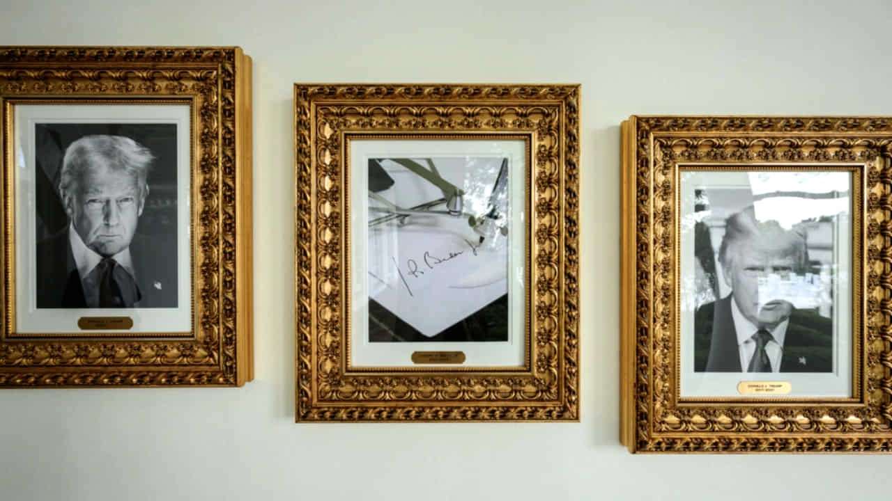 Retrato presidencial del autopen de Biden