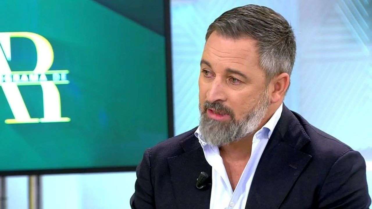 Santiago Abascal hoy en Telecinco