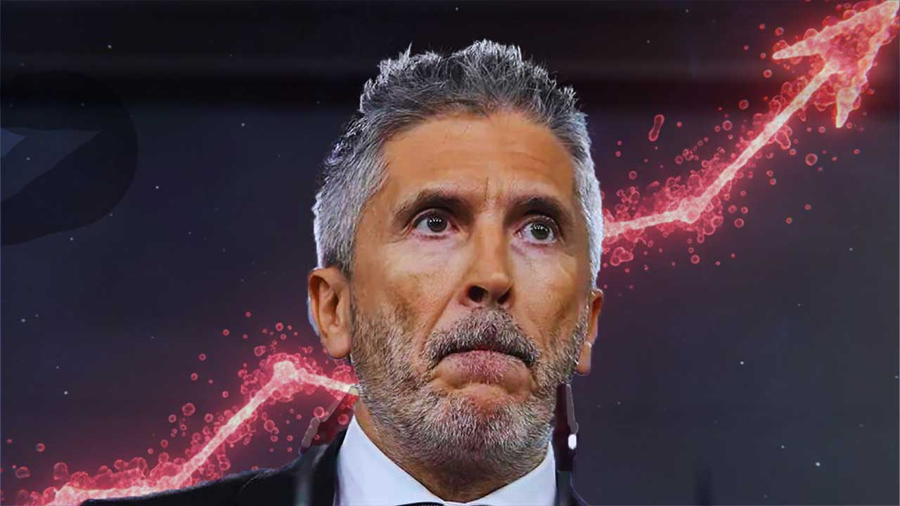 Seguridad Nacional destapa el aumento de la delincuencia grave que Marlaska niega