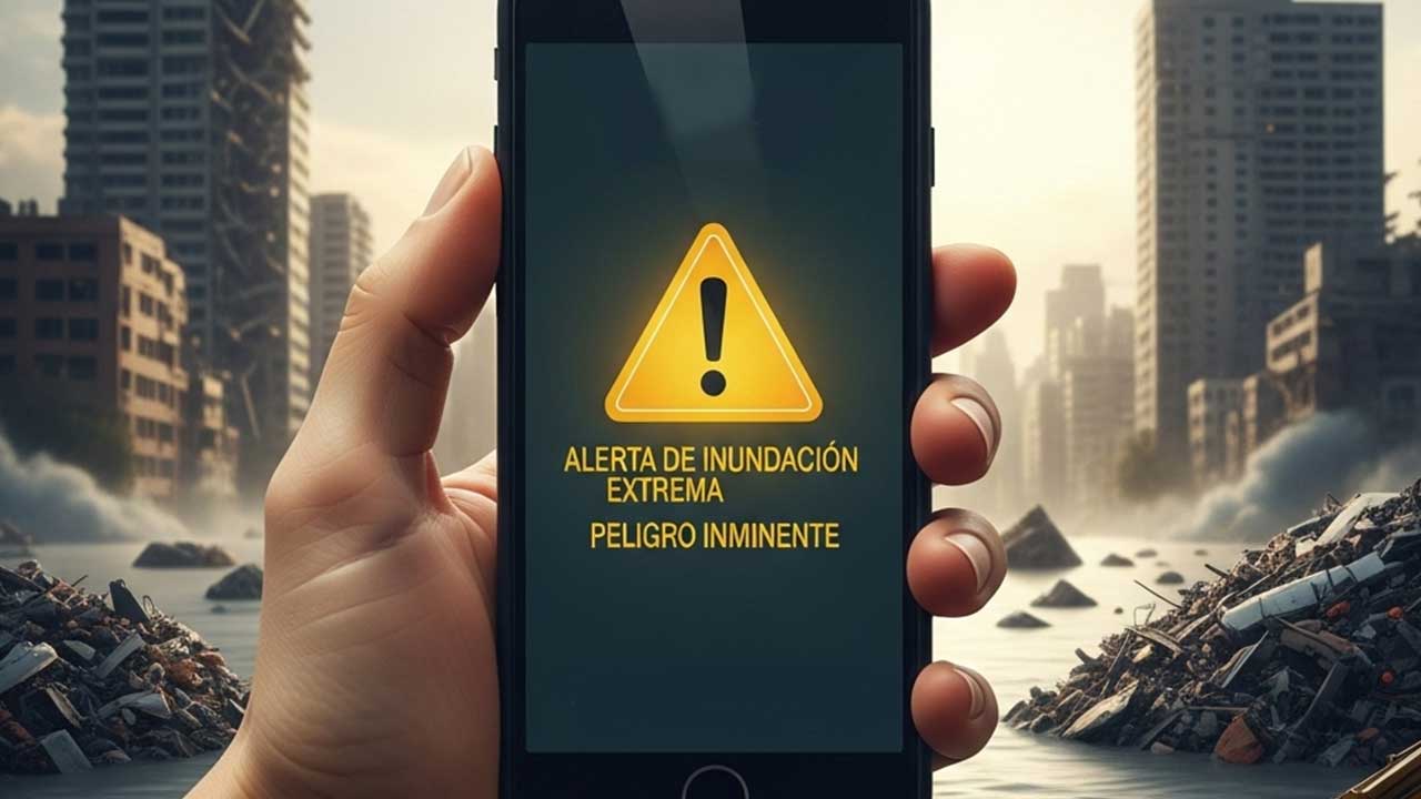 Cómo comprobar si tienes activadas en tu móvil las alertas de DANA, lluvias torrenciales e inundaciones
