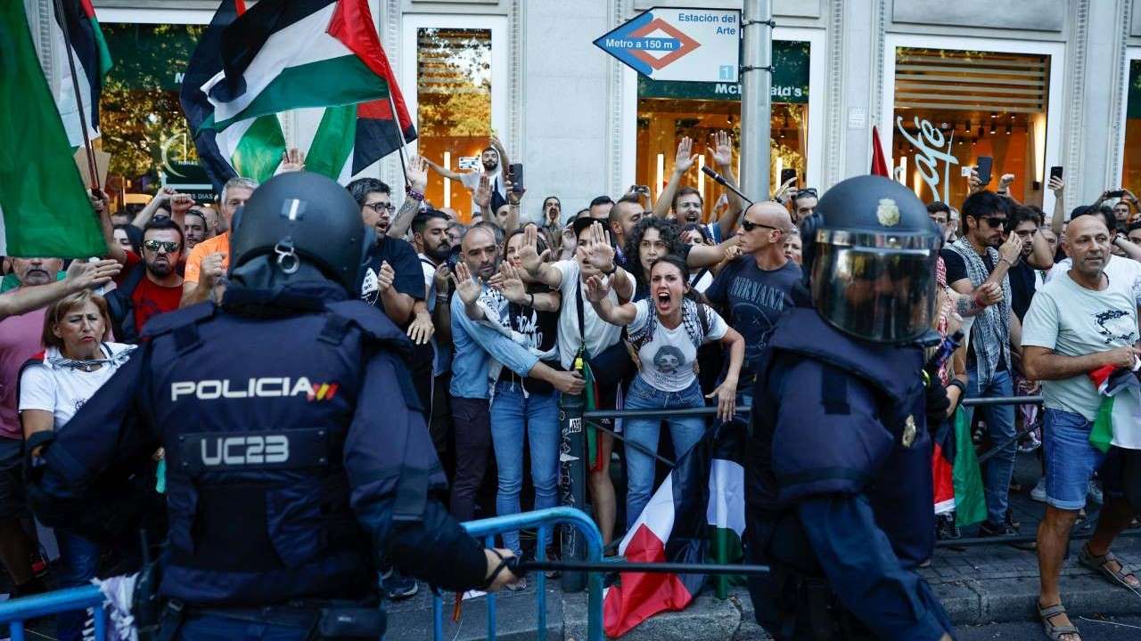 Altercados violentos en La Vuelta/RTVE