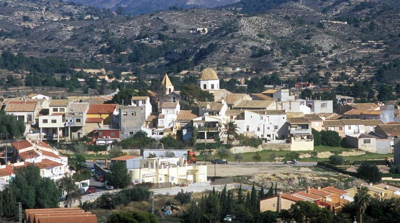Panorámica de Aigües/Ayuntamiento