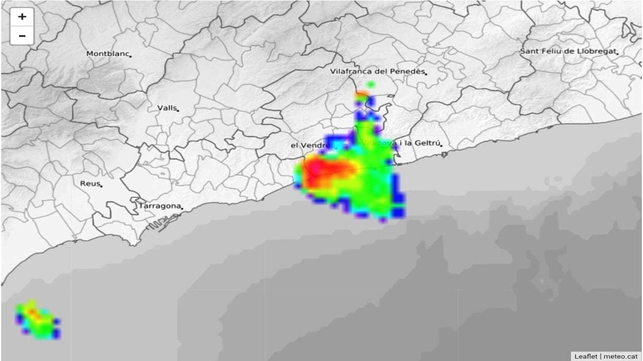 Alerta de lluvias torrenciales del 16 de octubre