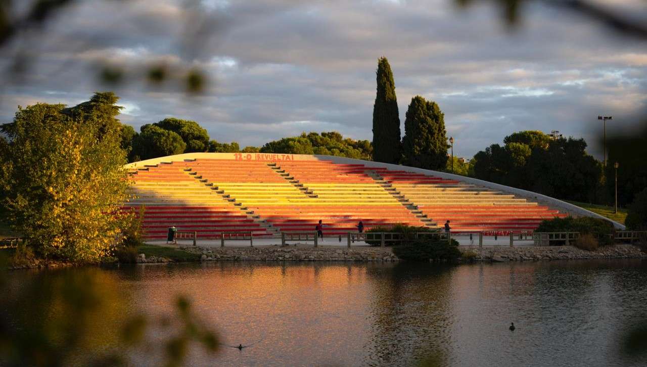 Así luce el Parque de las Cruces ahora