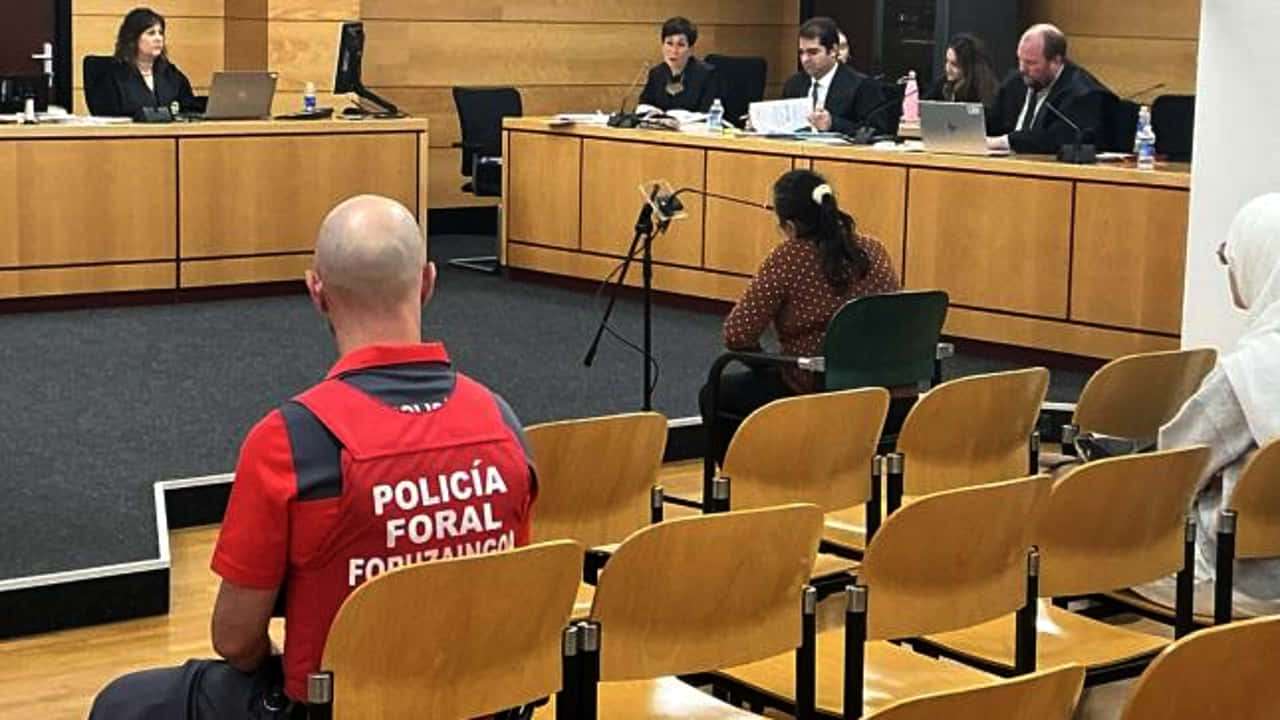 Asesina durante el juicio