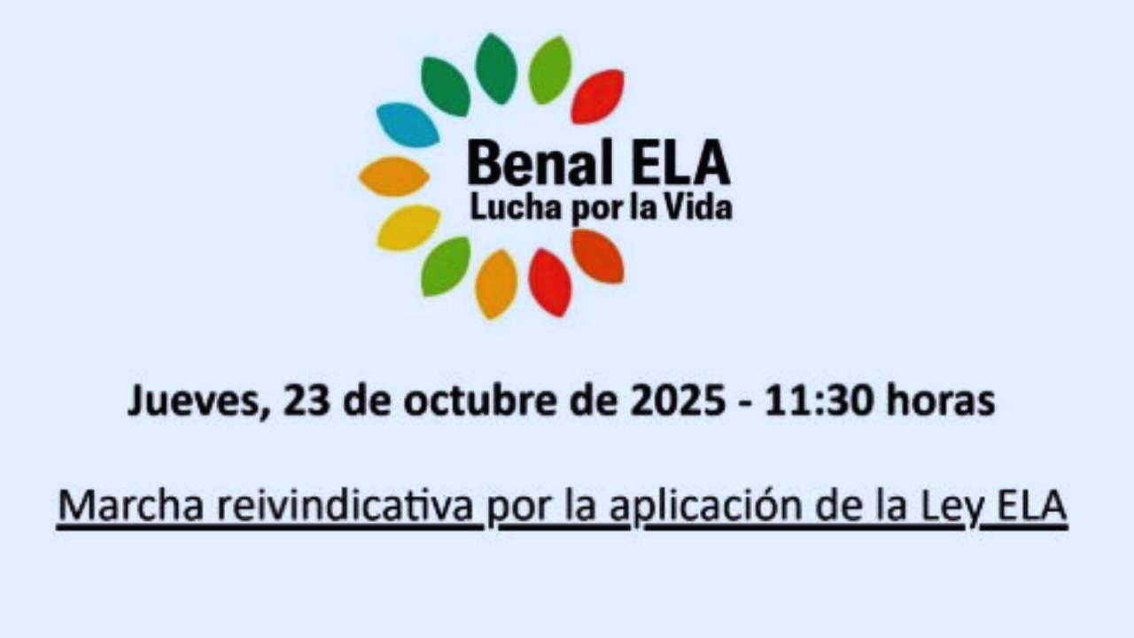 Cartel de la marcha BenalEla