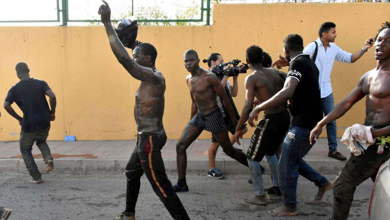 Inmigrantes subsaharianos/La Verdad