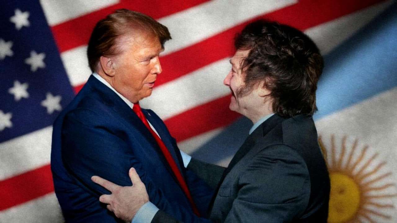 Encuentro entre Donald Trump y Javier Milei