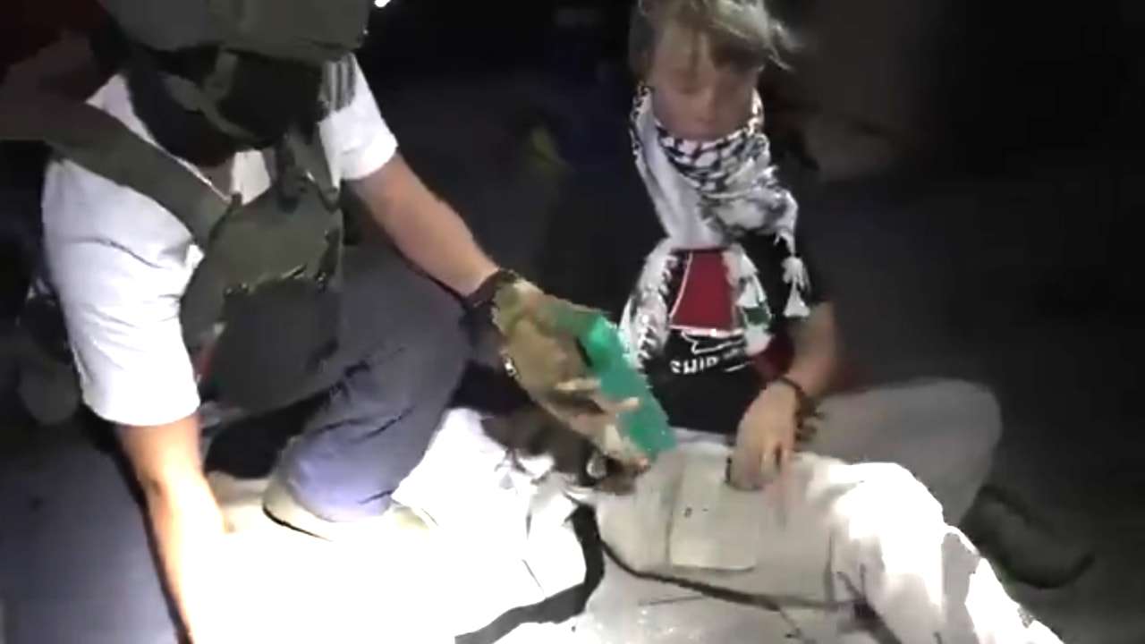 La Armada israelí detiene sin incidentes a Greta Thunberg y otros activistas de la flotilla ‘Hamas-Sumud’